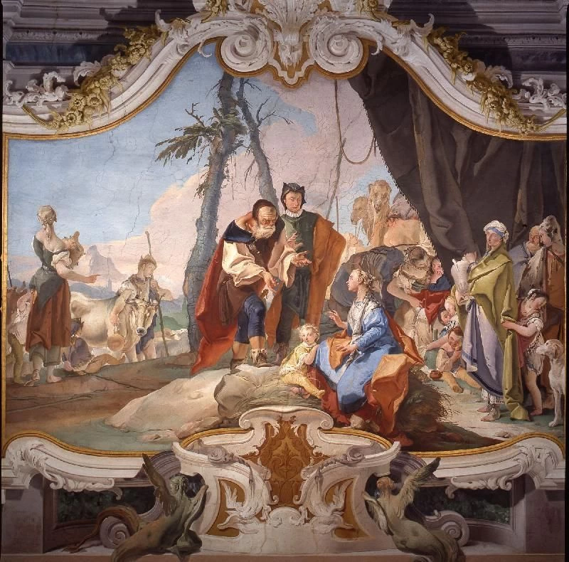 Affresco - palazzo patriarcale, udine